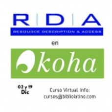 RDA en Koha y control de autoridades